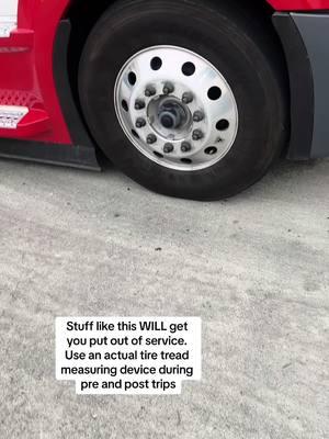 Do NOT operate unsafe commercial motor vehicles. Do not be force dispatched under these conditions. Either go to your company terminal, OR, a freightliner, kenworth, peterbilt or whoever your truck is made by and have this resolved SOONER rather than later. #fyp #cdl #tires #bridgestone #freightliner #kenworth #dd15 #diesel #fmcsa #tires #wearandtear #trucks #trucker #peterbilt #westernstar #truckdrivingschool #clarissarankin @ClarissaRankin @Teddie @Charles #prefessionaldriver #truckstop #goodyear 