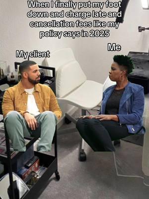 Charge your worth in 2025! Letting one too many things slide can lead you to losing your time and money. Stand your ground and reaffirm your policies in 2025 💕 #yegibeauty #lashmemes #lashextensions #Meme #MemeCut 