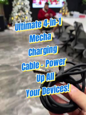 “Mecha 4-in-1 Super Cable – Fast Charge, All Devices!”#MAGICJOHN #MAGICJOHNofficial #tiktokmademebuyit #4in1cable #fastcable 