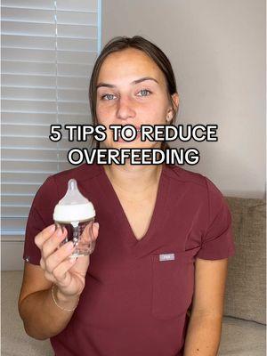 Tip # 5 is most important. Use these tips to avoid overfeeding your bottle fed baby. Decrease the risk of issues such as obesity and breastfeeding issues like low milk supply and breast refusal. I offer FREE virtual 1:1 consultations through insurance. If you would like to schedule an appointment with me, click the link in my bio to see if you’re eligible. If approved, you will receive an email from me to schedule an appointment. #ibclc #lactationconsultant #breastfeeding #breastmilk #postpartum #nurse #breastfeedingtips #ftm #exclusivelybreastfeeding #bottlefeeding #pumpingmom #bottlefeeding #bottlefed #babybottle #newborncare #lactationconsultantsoftiktok 