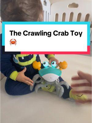 My babies loved the The Crawling Crab Toy. It was so much fun seeing them play! #crawlingcrab #babytoys #babiesoftiktok #mcuperspective #momlife #Navidad #Christmas #thankyou @Devynn Pruett (she,they) for this great present ❤️🦀💕