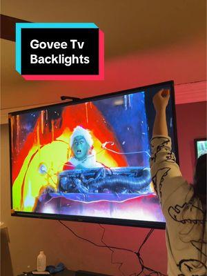 I'm turning my livingroom into my own personal theater 😇   @GoveeUS #creatorsearchinsights #govee #goveetvbacklight #tvbacklight #goveelights #tvlights 