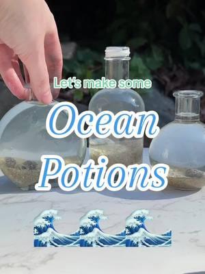 Making some of my ocean themed decorative potion bottles! #potion #potions #potionbottle #potionshop #potiontok #potionmaking #potionmaker #potionbottles #potiondecor #potiondiy #diypotions #potionmaster #potionclass #mermaid #mermaids #mermaidtiktok #mermaidtail #fyp #toryoupage