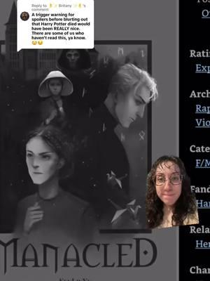 Replying to @🌛✨️ Britany ✨️🌜 #greenscreenvideo Well you better hurry, because it’s about to leave ao3 and Harry’s 💀 is mentioned in the summary #manacled #senlinyu #alchemised #dracomalfoy #hermionegranger #dramione #dramionefanfiction 