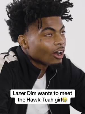 Lazer Dim says he wants to meet the Hawk Tuah girl😭😂 #hawktuah #lazerdim #lazerdim700 #wellwellwellshow #ogm #ourgenerationmusic 