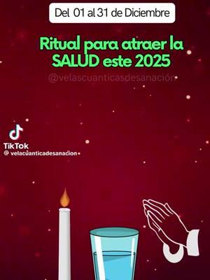 Ritual de salud 2025 #trending #magiablanca #saludable #ritualdesalud #2025 