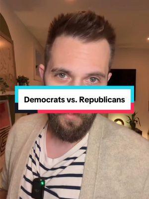 Democrats vs. Republicans. #politics #trump #democrats #republican 