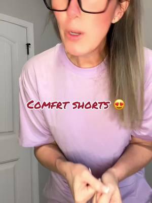 If you’re looking for some comfortable shorts, these are the ones! They are true to size and the fabric is so soft! @@Comfrt##Comfrt##COMFRTShorts##Fashion##FashionOf2025##SpringFashion##SummerFashion##Purple##FYP##ComfortableShorts##Pajamas