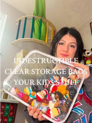 Replying to @thecamfordlife my toddler has stepped on these multiple times & these specific ones haven’t even dented! #toddlersoftiktok #MomsofTikTok #momfinds #organization #mapleandlark #blissbins #clearstorage 