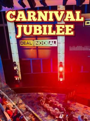 Carnival Jubilee Deal or No Deal Game Show! Buy your own game card and play along to win #carnivalcruise #carnivaljubilee #cruisefun #dealornodeal #gameshow #cruisewithblake 