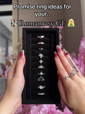 What’s your favorite fantasy book? #acotar #acourtofthornsandroses #fantasyjewelry #fantasyrings #nightcourt #romantasybooktok #BookTok #promisering 