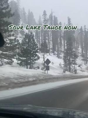 Lake Tahoe snow❄️ #snow #lakethaoe #fyp #california #nevada #familytime #fun #viralvideo 