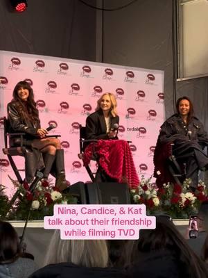 Nina Dobrev, Candice King, and Kat Graham talk about their friendship filming The Vampire Diaries #tvd #thevampierdiaries #vampirediaries #mysticfalls #elenagilbert #carolineforbes #bonniebennett #katgraham #ninadobrev #candiceking #tvdu #tvduniverse 