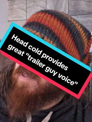 How I make the best of cold & flu season: VO training! 🤣 (doing voice work is an old dream that I've been revisiting in my adhd addled brain lately)  #outofcosplay #goodmorningtiktok #coldssuck #headcold #aspiringvoiceactor #longhair #beardedfellow #heathen #goofball #humor #realvoice #norsedudist #prochoice #beadorkeveryday #ForTheRamen #sundayshenanagins 