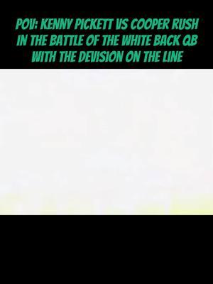 kenny pickett vs cooper rush be like #ninjaman505gaming #fyp #nfl #nflfootball #edit #nfl2024 #philadelphiaeagles #gobirds #trend #nflweek17 #eaglesvscowboys #meme #footballmemes