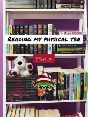 reading my physical tbr: part 39 #BookTok #tbrchallenge #secretsanta #physicaltbr #physicaltbrchallenge #christmasbooks 