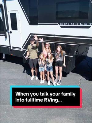 Could you live the Fulltime RV lifestyle? ⤵️ I (Ashley) never really camped growing up, we went tent, camping one time.🤣 Rob’s family camped a lot!  In 2020, when everything changed, it gave us a chance to think outside the box.  Rob quit his job, and we bought a motorhome to go on RV trips. What I didn’t know, is that I would fall in LOVE 😍 with the minimalist lifestyle.  After a two month trip, it had me obsessing about the possibilities …. 👏🏻 (yes- social media helped- and that’s why we do what we do now- to INSPIRE you!!)  6 months after buying our motorhome, we traded it in for a toy hauler and a truck, we sold 95% of our belongings, our home and our rental property we had for 10 years.  We’ve been on the road for almost 4 years this coming March, and have zero regrets!  what questions do you have about RV LIFE?  Give us a follow for more RV travels and inspiration: @peeples.and.places  @peeples.and.places  @peeples.and.places  Ps if you want a @brinkley_rv message us for our EXCLUSIVE pricing through @bishsrv 😉😉😉  #r#rvfamilyf#fulltimerversf#fulltimervfamilye#exploreamericat#travelcouplelifef#fulltimervtraveladventurefamily