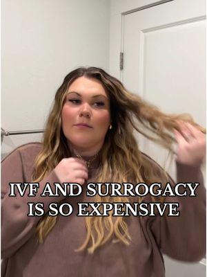 Why does IVF & Surrogacy gotta be SO expensive?! #surrogacy #ivf #surrogacyjourney #infertilityjourney #ivfcosts #surrogacycosts #infertility 