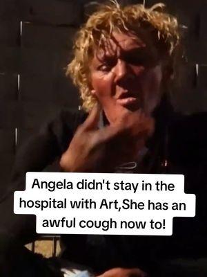 Angela didn't stay in the hospital with Art and didnt even get her arm or eye looked at. She has an awful cough now too, got her some cough medicine which will hopefully help! #angelaupdate #angela #angelahomeless #angelahospital #talesfromthestreets #lostinphoenix #art #interviewhomeless 