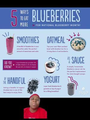 #greenscreen 5 ways to eat more blueberries #letshealth #highfiberdiet #blueberries 