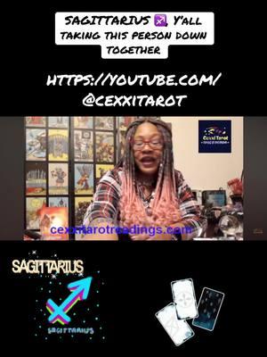 #Sagittarius #bestinphilly #foryoupage #zodiacsigns #cexxitarot #tarot #cexxi #youtube #tiktok #instagram #twitter #gumroad #snitching #crosswatcher #twitch #astrology #Love #scoop #subscribe #sale 