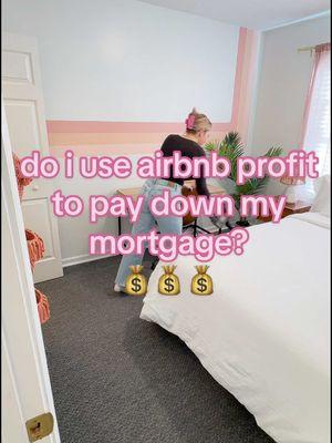 Replying to @bacardi310  Do I use the profit I make from Airbnb to pay off my mortgages early??  #airbnb #airbnbhost #financialtransparency #airbnbsuperhost #vrbo #airbnbcleaning #shorttermrental  #airbnbcleaner #airbnbhosttips #wilmingtonnc #ilm #airbnbprofit #str 