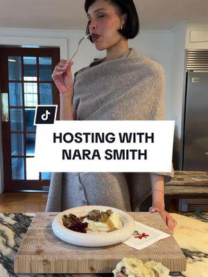 Get ready to host the holidays with @Nara Smith 👩‍🍳❤️🎄 Watch as she shows us step-by-step how to prep some merry meatballs + decadent cinnamon rolls for the occasion 🍽️✨ Let us know in the comments how you're spending the holidays  #revolve #narasmith #holidays #newyears #nye #holidayseason #newyearseve #nara #cookingtok #bakingtok #howto #foryou #fyp 