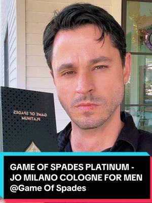 GAME OF SPADES PLATINUM - JO MILANO COLOGNE FOR MEN @Game Of Spades #fragrancetiktok #fragrancetok #perfum #jomilano #gameofspades #fyp 