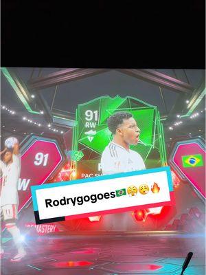 Rodrygogoes🇧🇷😤😮‍💨🔥 Does anyone else have him? #eafc #fut #fifa #packs #fyp #webbyfut