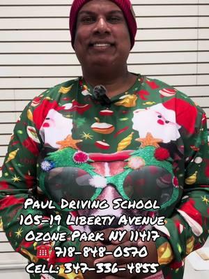 Paul Driving School 105-19 Liberty Avenue Ozone Park NY 11417 ☎️ 718-848-0570 Cell: 347-336-4855 Over 20 years experience Opened daily 9am to 6pm 5 hr Classes Wednesday 2pm, Sundays 10am Instructors available after 6pm for driving lessons We have competitive driving packages Free pickup/dropoff within vicinity   #driving #drivinglessons #drivingtest #drivingschool #drivingtips #drivingclasses #drivinginstructor #DrivingInstructorTraining #learntodrive #learningtodrive #Guyana #guyanese #newyorkcity #NYC #newyork #ozonepark #queens #driving