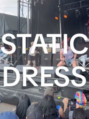 Ok so this is a first for me - I didn’t take this video. A friend sent it to me months ago and I just stumbled across it again in my photo album and how could this possibly not be shared with the world? For starters, @Static Dress is dope. For finishers, everything queen Nyx touches immediately becomes perfect. #staticdress #worldofpleasure #mortalityrate #posthardcore #metalcore #screamo #hxc 