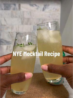 NYE Mocktail for the win ✨🪩 #olipoptiktok #mocktailrecipe #newyearseve #newyearseveparty 