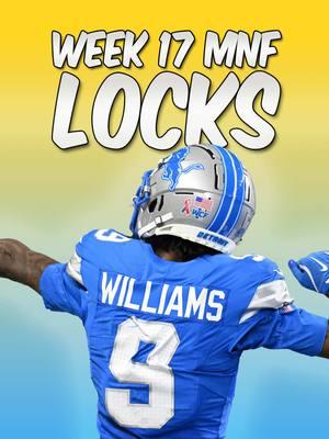 Best Monday Night Football Picks (Lions / 49ers) NFL Week 17 #nfl #mnf #mondaynightfootball 