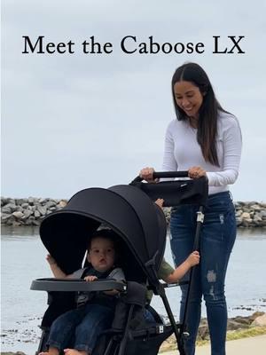 Looking for an affordable and high quality double stroller? The Caboose LX is the perfect fit for you 🥰 #fyp #foryou #joovy #family #doublestroller #cabooselx #caboose #double #strollertok #momlife #toddler 