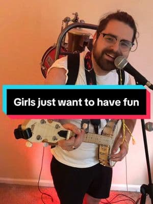 What do you think? #girlsjustwanttohavefun #bladee #ecco2k #bladeeandecco2k #banjo #onemanband #backpackdrum #musiciantiktok #folkrock #folkrockmusic #yallternative 