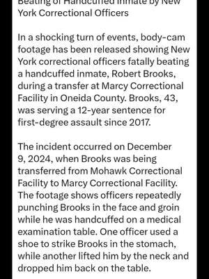 More info on #Robert Brooks #marcy #nyscorrectionalfacility #cos #knowjusticeknowpeace #arrestthemall #arrest #justiceforbrooks #nysco #theresistance #educateyourself #fyp #fyf #fyfyfyfy #readingisfundamental #themoreyouknow💫 #knowledgeispower #knowledgeispower 