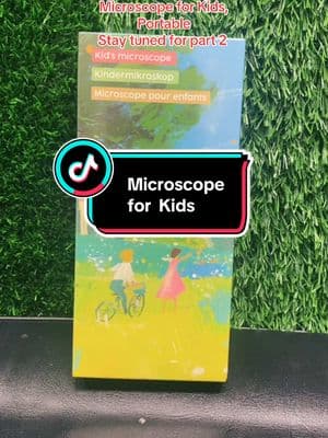 Microscope for Kids, Portable #viralvideo #foryoupage #foryou #TikTokShop #tiktokfinds #kidsmicroscope #kids #learningtoy #educationaltoy #forfun 