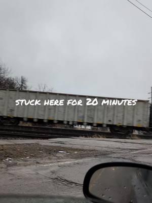 stuck at a train! #toledo #jbirdspma #train 