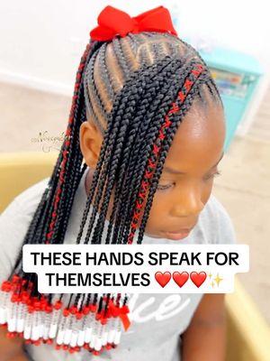 B00K: Small Braids & Beads (Long) L|NK IN B|0 CREATE A L0G|N TO B00K #kidbraidstyles #kidstyles #novemberlovebraids