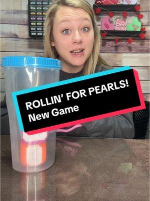 ROLLIN’ FOR PEARLS!! 🎲🎲 New games have arrived! 🎉 Such a great game with great value winnings! #midwestpearls #SmallBusiness #pearls #sterlingsilverjewelry #gems 