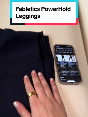 Fabletics PowerHold Leggings ARE HALF OFF ON TIKTOK!! #TikTokShopCreatorPicks #TikTokShopYearEndSale #TikTokShopHolidayHaul #treasurefinds #ttsdelight #fabletics #fableticsleggings #powerhold 