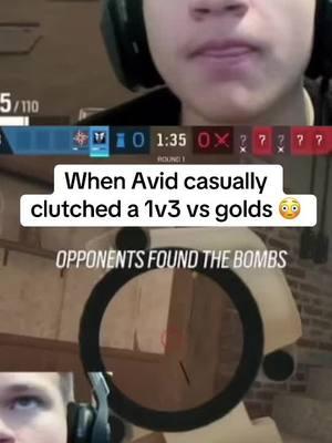 Avid is GOATED 🐐 #jynxzi #jynxziclips #jynxzirage #jynxzireacts #r6 #r6siege #rainbowsixsiege #1v3 #clip #avid 