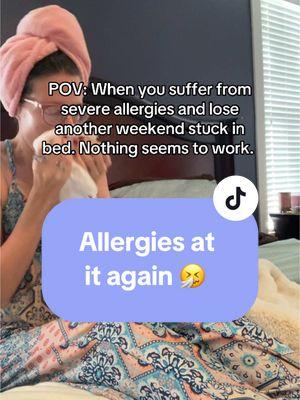 I got hit hard with another allergy attack this weekend. 🤧 Send me natural recommendations!!! #allergies #sinusheadache #allergyseason #naturalmeds 