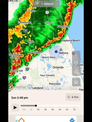 About to get nasty. #fyp #storm #florida #nastyweather #lakecounty 