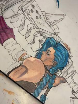 I need to finish this bruh #arcane #jinxfanart 