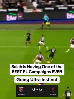 Mohamed Salah is reaching of the highest peaks in Premier League history. Salah goal Salah assist  #liverpool #salah #PremierLeague #footballtiktok #infamousiroh