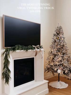 comment TREE and I’ll DM you the link!! I can’t believe it’s 50% off!🎄 my favorite tree ever! #twinmom #twinmomsoftiktok #homefinds #christmastreelink #momlife #newhome #homedecor 