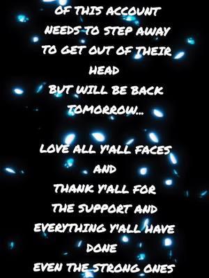 #beautifulbrkn #brokenbunny💔 #mentalhealthcheckin #inmyheadagain #rideitout #lyf #thankyou #support @ECHO.JOJO.PURGE👑⚔️🕊 