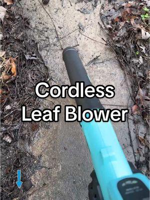 Powerful, cordless, rechargeable leaf blower! Makes yard work easy!! #leafblower #cordlessleafblower #belife #tiktokshopcreatorpicks 