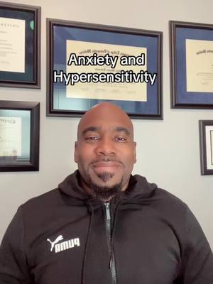 Anxiety and hypersensitivity #fyp #fypシ #trending #fypシ゚viral #trend #foryoupage #foryourpage #for #fy #fypage #viralvideo #MentalHealth #psychology #blackpsychologist #relatable #psychologistoftiktok 